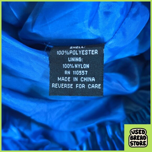 XL Blue Satin Don Laughlin's Riverside Resort Jacket Nevada Casino Las Vegas - Picture 6 of 7